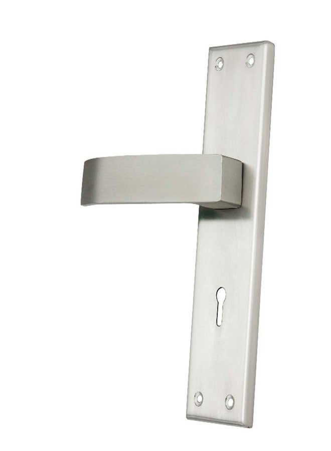 SHRIDA 8" SS Door Lock Handle Set with Brass Lock Body Set with 3 Keys/Mortise Door Locks for Main Door/Door Lock for Bedroom Door/Main Door Locks for Home (SS Finish, 422) - Image 5